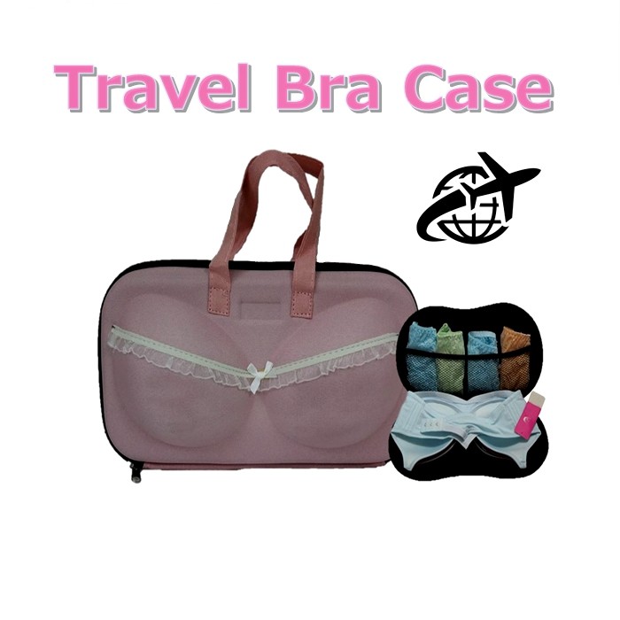 📣 NEW ITEM 📣 Hard Shell Bra Travel Case Bra Bag Organizer