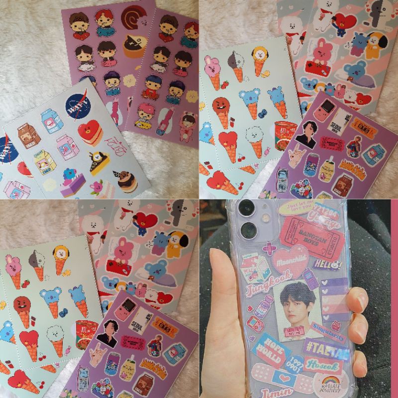 [ part 2] Kpop Stickers Kpop Sticker/s BTS Sticker/s | Shopee Malaysia
