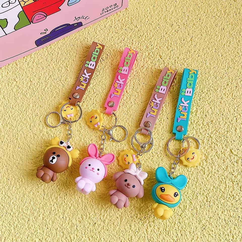 CARTOON KEY CHAIN-(Ready Stok) | Shopee Malaysia