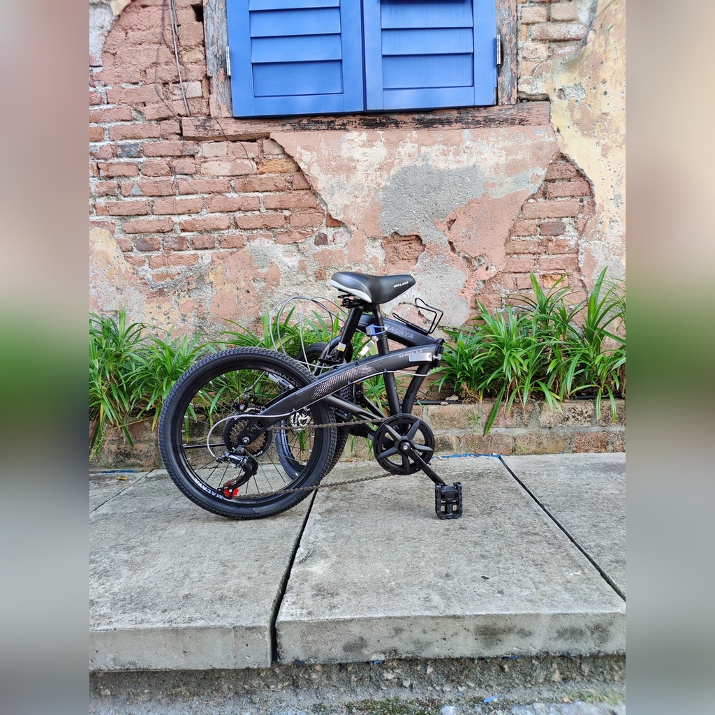Basikal Elektrik Folding Bike Shimano 20 inch Lipat | Shopee Malaysia