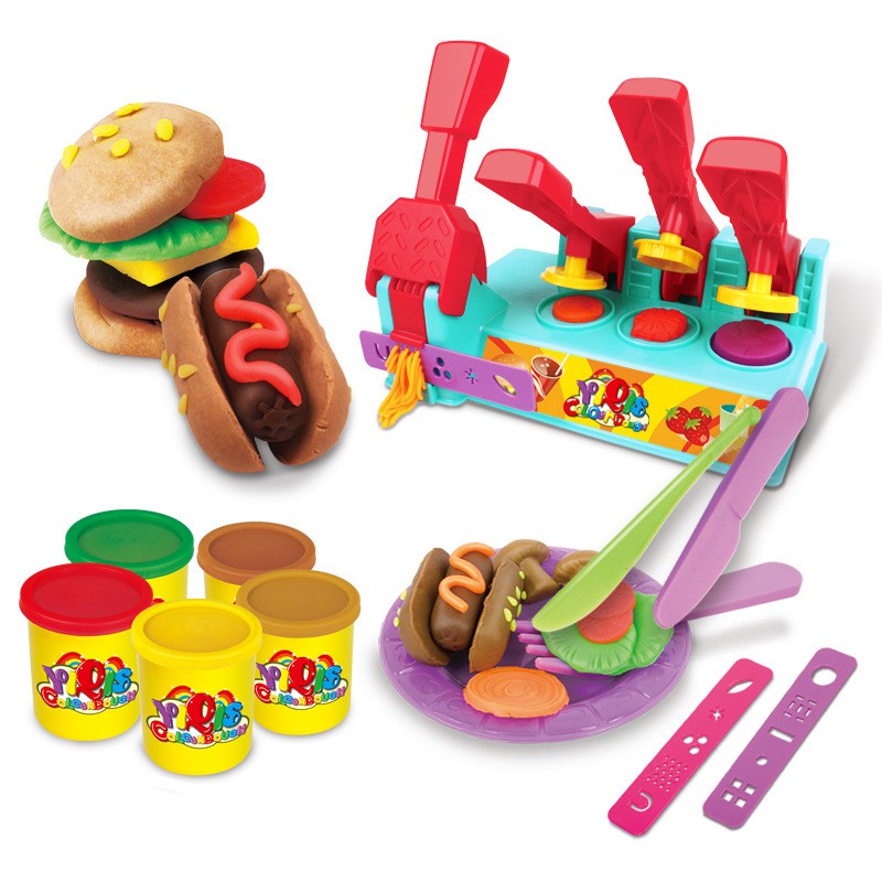 Play doh burger builder online