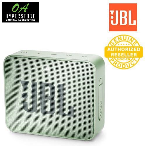 JBL GO 2 Bluetooth Portable Waterproof Speaker - Mint