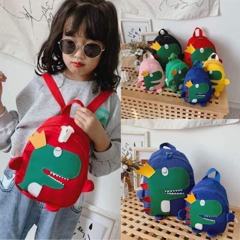 Funny Dinosaur Cross-Shaped Backpack For Babies | Shopee Malaysia