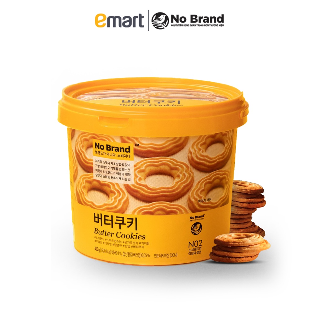 No Brand Korean Butter Flavored Biscuits 400g - Emart VN | Shopee Malaysia