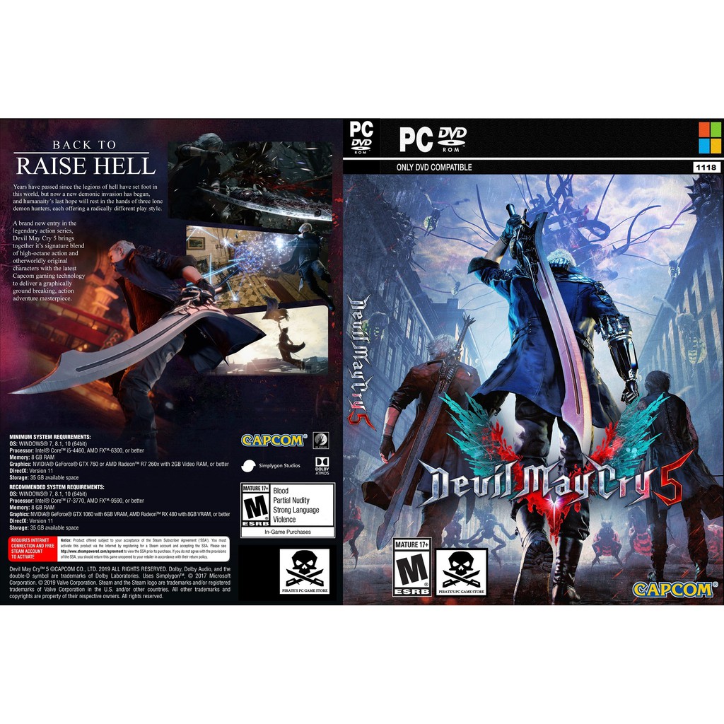 (PC) Devil May Cry 5 Deluxe Edition | Shopee Malaysia