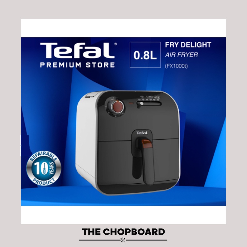 Tefal Fry Delight Air Fryer Meca White (FX1000) Shopee Malaysia
