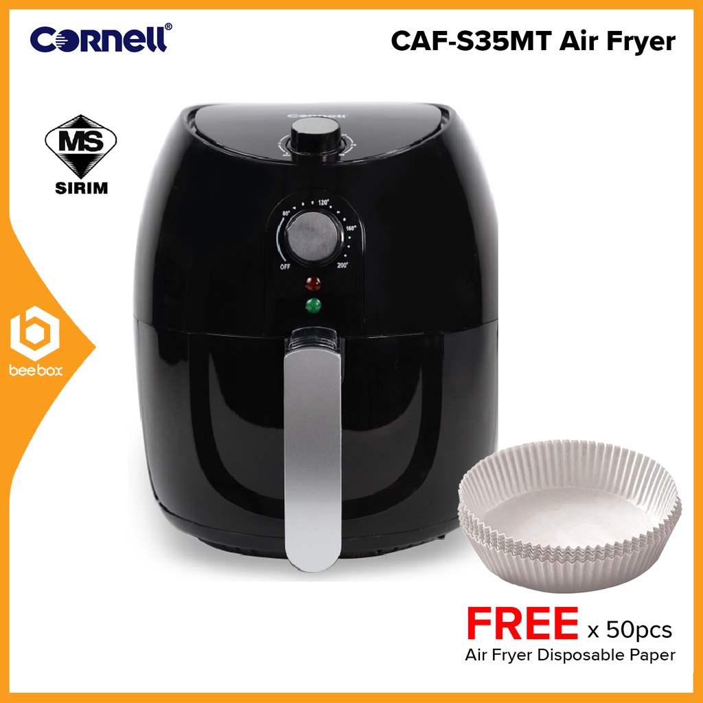 Cornell CAF-S35MT Air Fryer 3.6L Non-Stick Fry Basket / 1500W / 80% ...