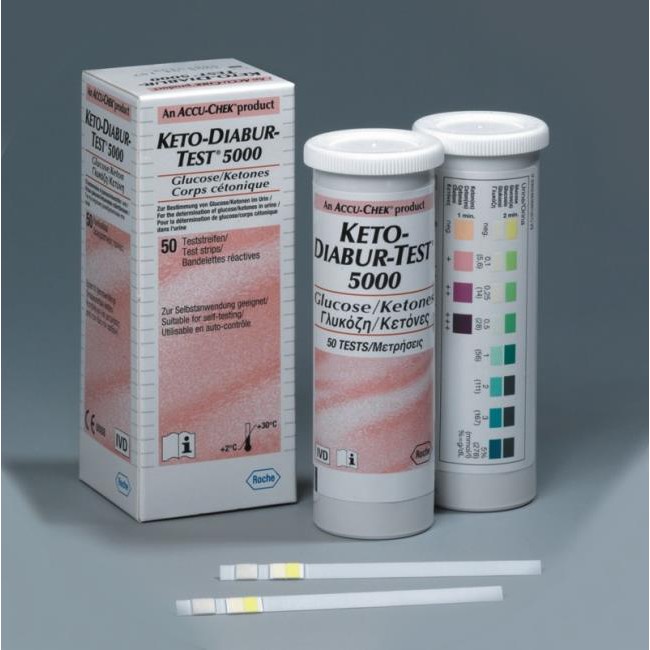 Accuchek Glucose Ketone 50's urine test strips Shopee Malaysia