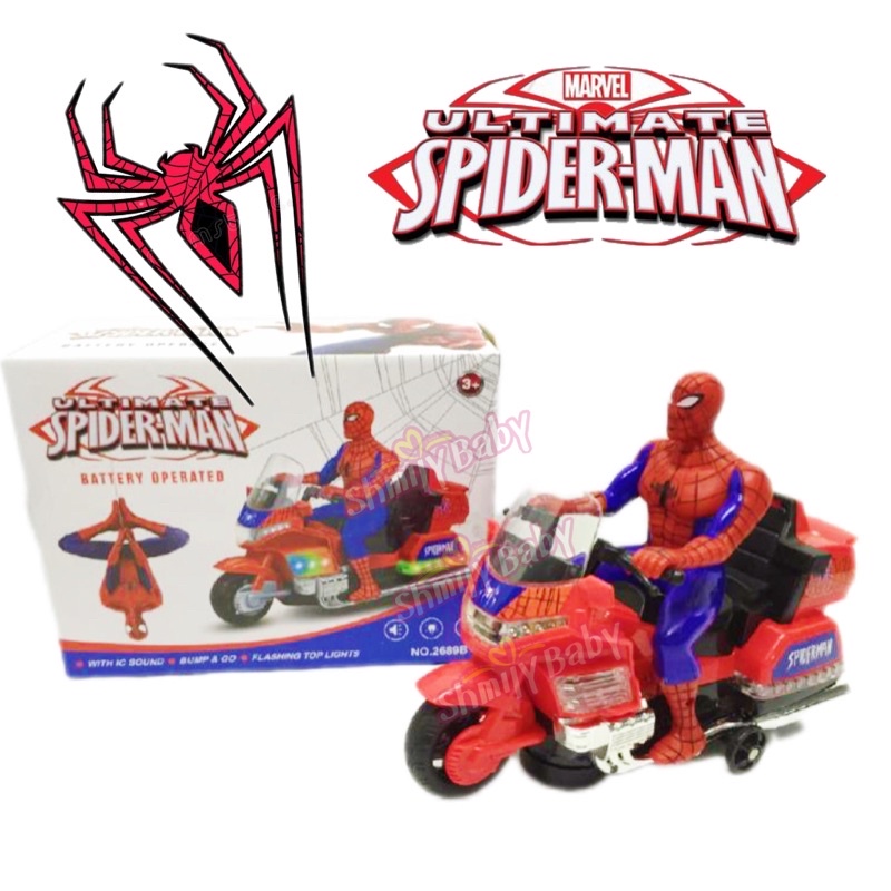ULTIMATE SPIDER-MAN BATTERY OPERATED Shopee Malaysia