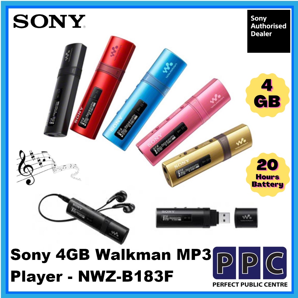 Sony NWZ-B183F 4GB Walkman MP3 Player | Shopee Malaysia