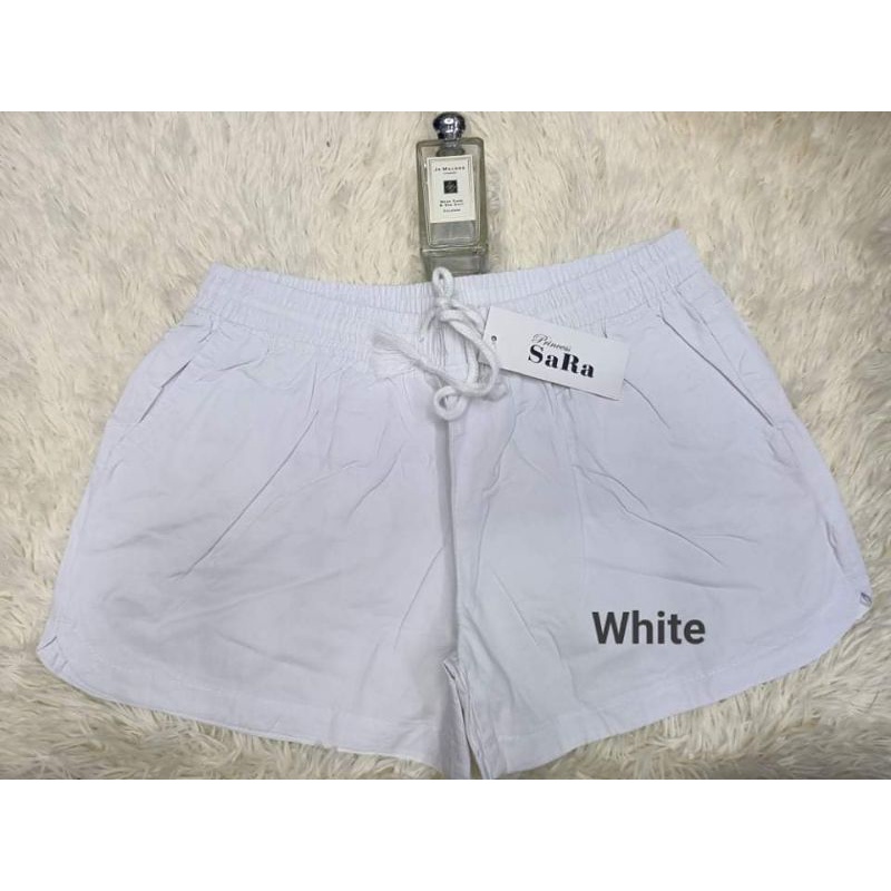 SARA SHORTS DOLPHIN PLAIN GARTERIZE REGULAR SIZE PURE COTTON. | Shopee ...