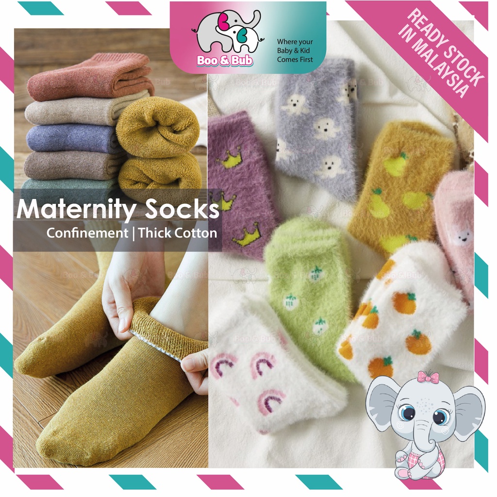 Maternity Socks Confinement socks Women Winter socks fluffy Stokin
