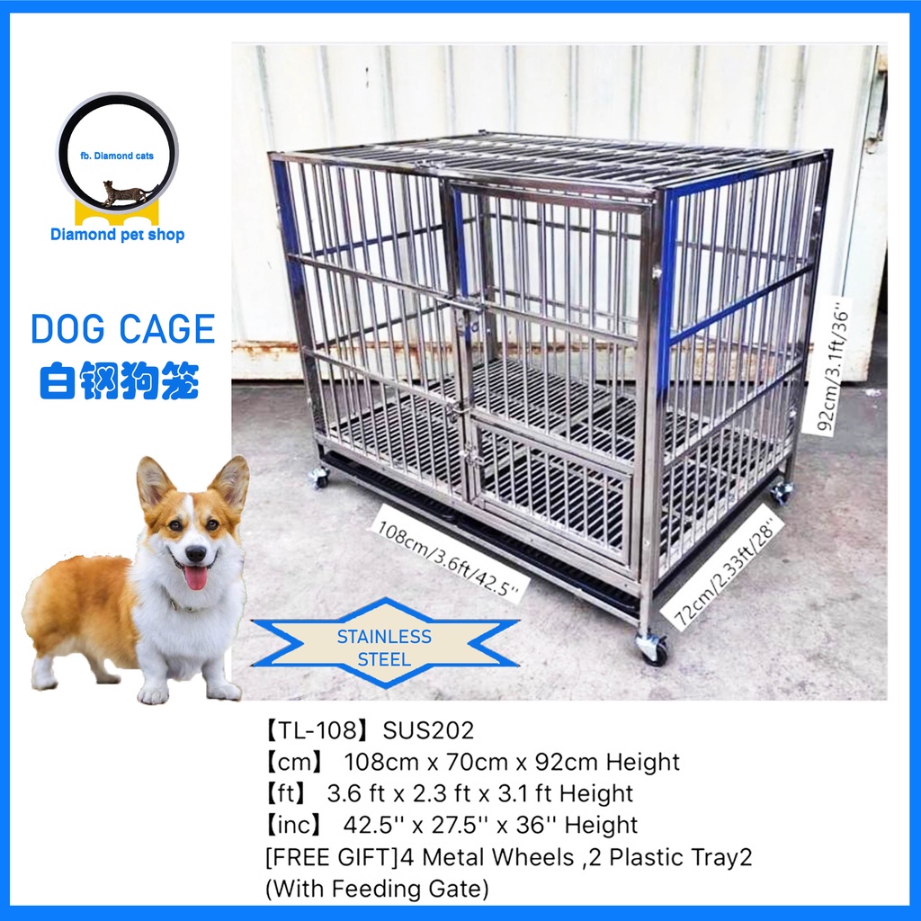 Shopee dog hot sale cage