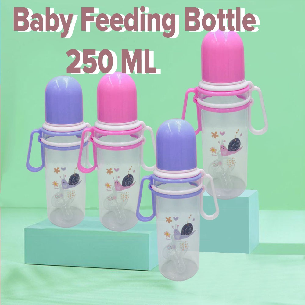 Kuba Kids 1Pc Baby Feeding Bottle 250Ml Milk Plastic Baby Bottle