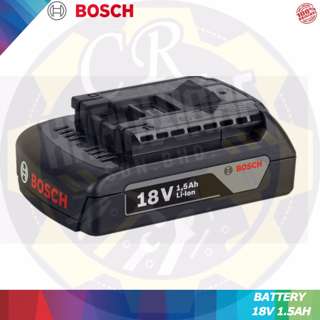 BOSCH BATTERY 18V 1.5AH LI ION Shopee Malaysia