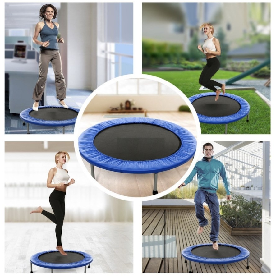 Heavy Duty Trampoline (Knee Pain Friendly) Gym Fitness Round Shape