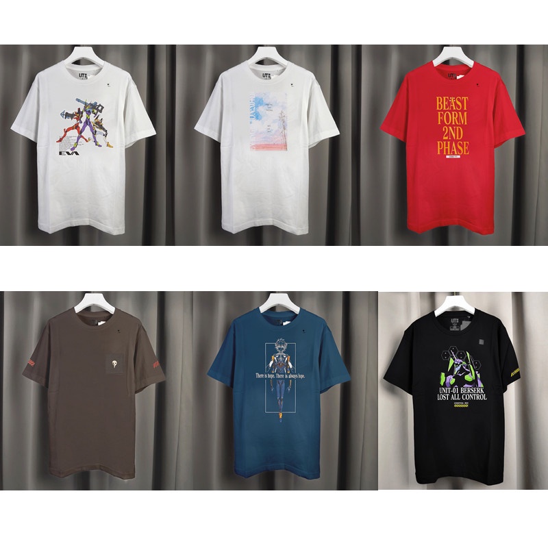 evangelion t shirt uniqlo