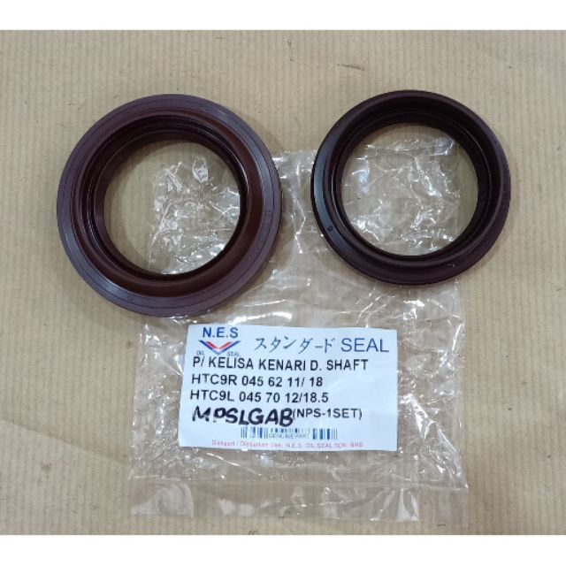 [1SET/2PCS] DRIVE SHAFT OIL SEAL PERODUA KELISA KENARI VIVA MYVI ALZA