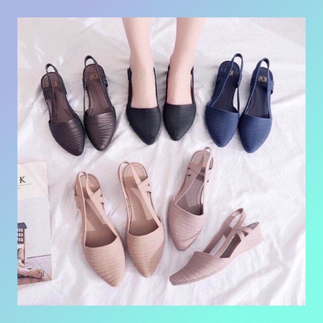 Alina store jelly shoes