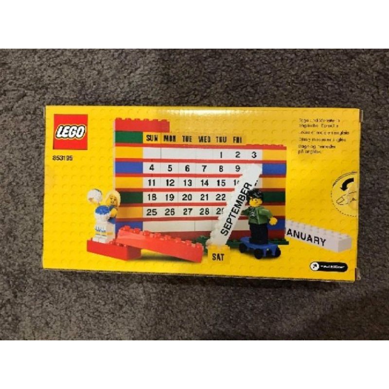 LEGO 853195 Brick Calendar Shopee Malaysia