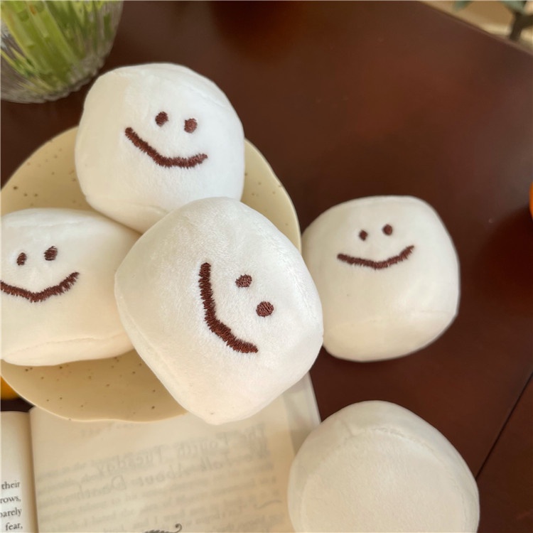Stress Relief Toys Keychain Coffee Smiley Decompression Ball Hand Pinch ...