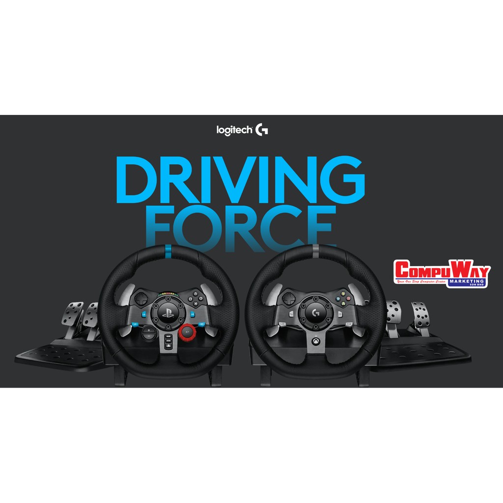Logitech G29 Driving Force Racing Wheel (For PC, PS4 & PS3) | Shopee ...