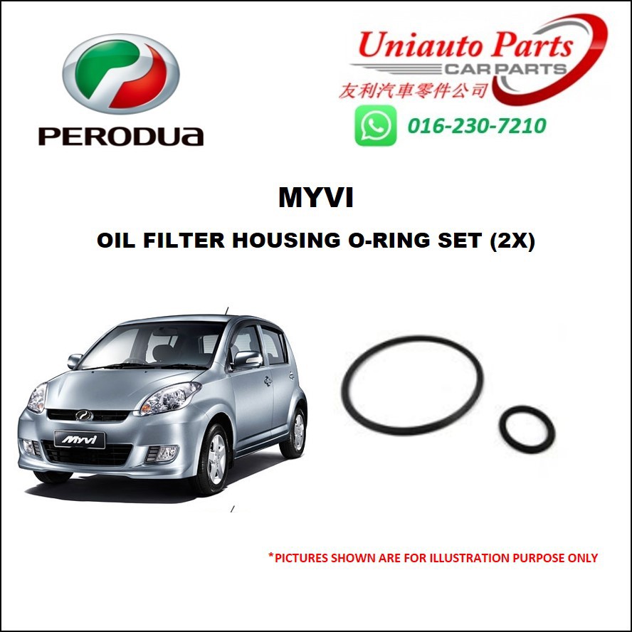 PERODUA MYVI OIL FILTER HOUSING ORING SET (2X) Shopee Malaysia