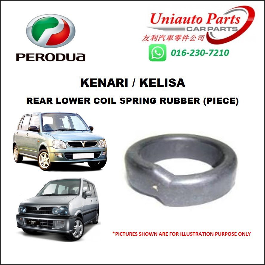 PERODUA KENARI / KELISA REAR LOWER COIL SPRING RUBBER (PIECE) Shopee