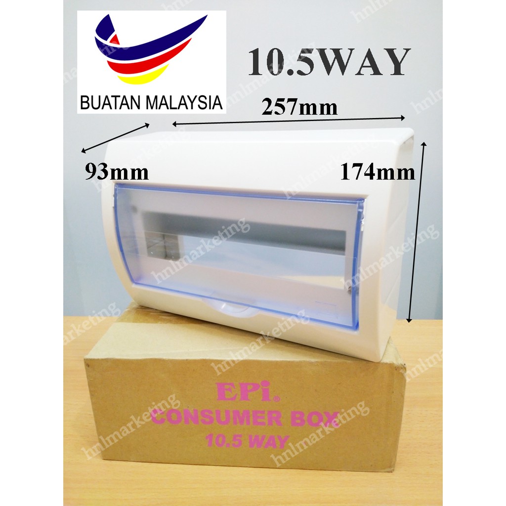 DB BOX MCB DISTRIBUTION BOX ELCB RCCB PVC | Shopee Malaysia