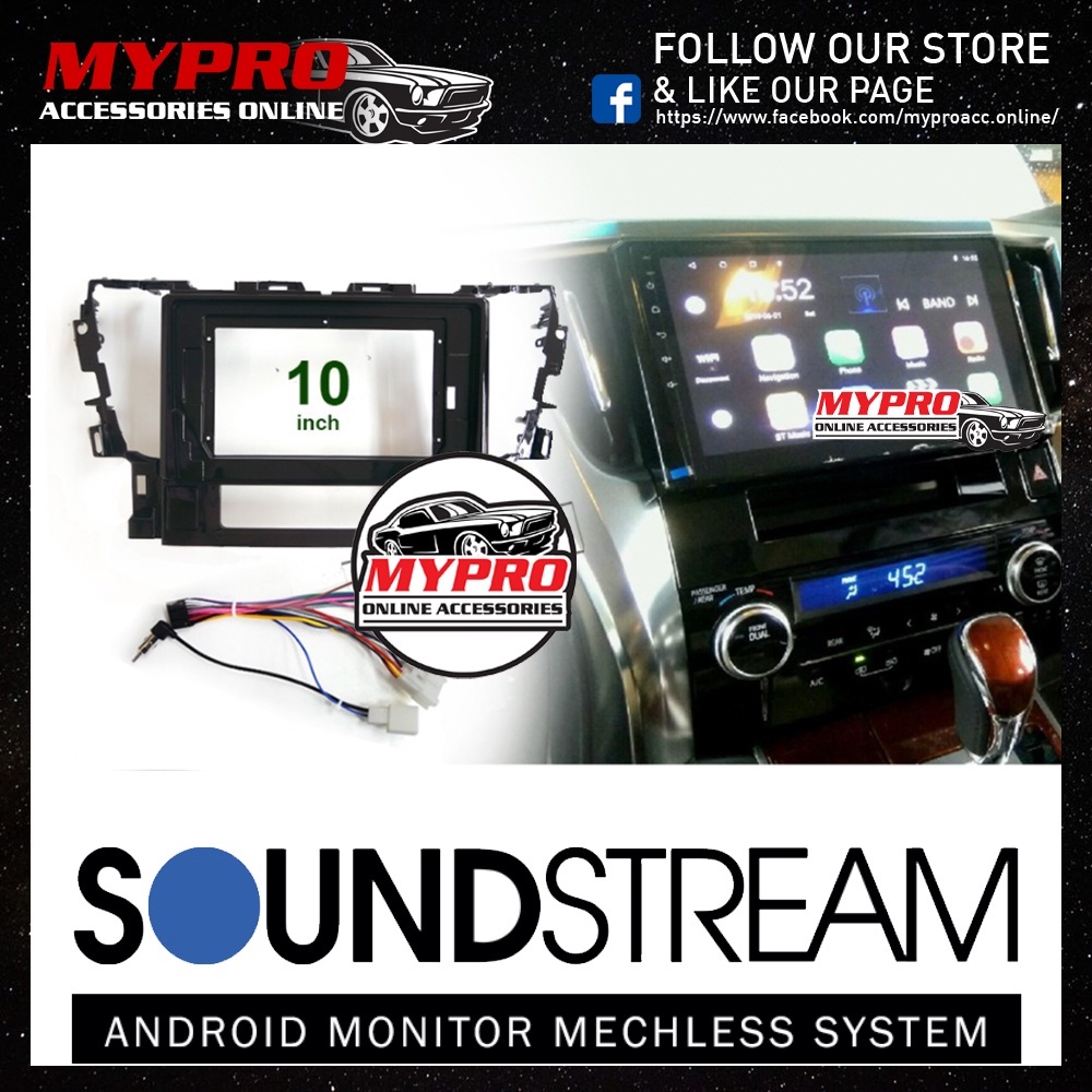 Android 🔥Toyota Vellfire Alphard anh30 2015-2020 Soundstream 🇺🇸 Android ...