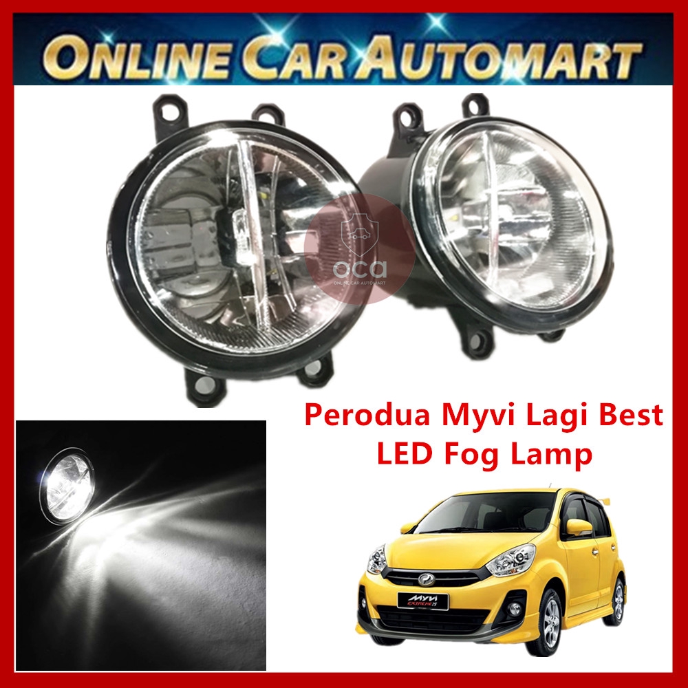 Perodua Myvi Lagi Best OEM Car Fog Lamp/Fog Light 2pcs (BMW Type
