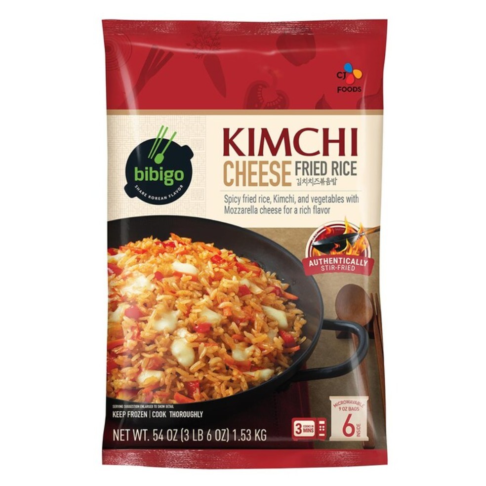 [FROZEN] CJ Bibigo Kimchi Cheese Fried Rice 1.53Kg Shopee Malaysia