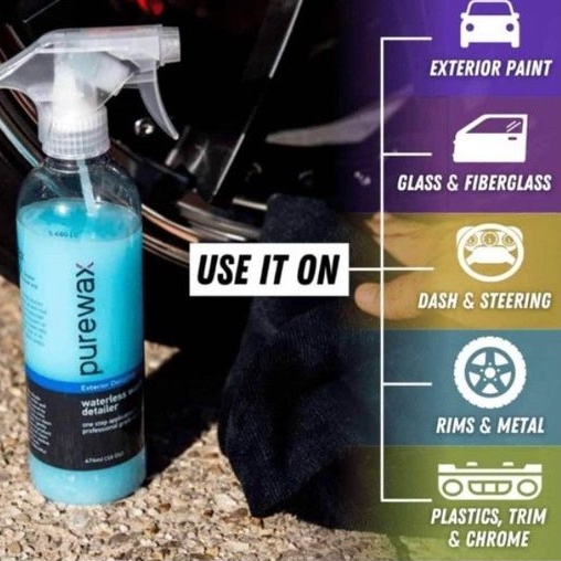 (PROMO) Purewax Waterless Wash Detailer / Polish / Coating ( Ship In 24 ...