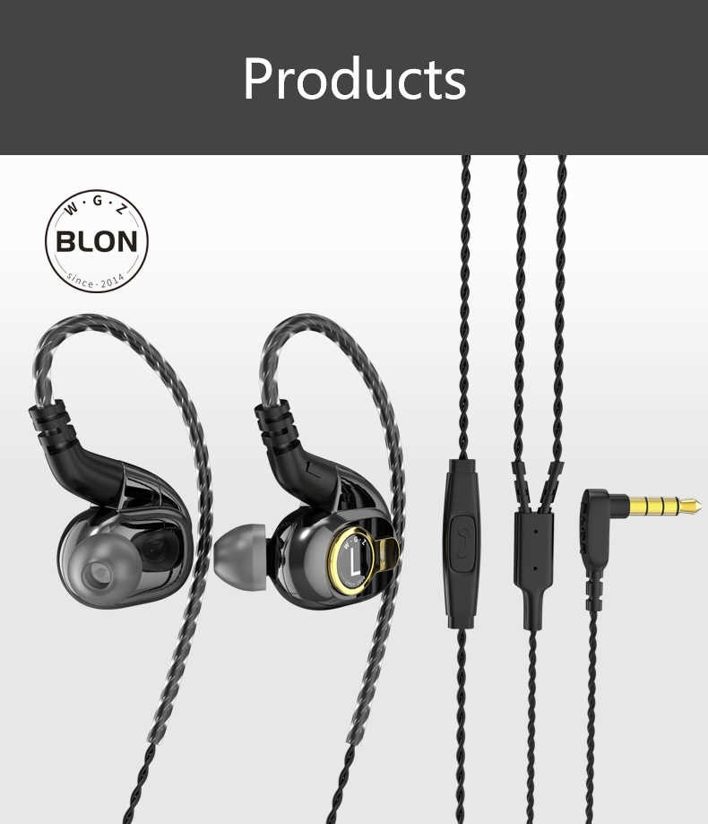 BLON BL-05 Mic 2nd Generation 10MM Carbon Nanotube CNT Diaphragm In Ear ...