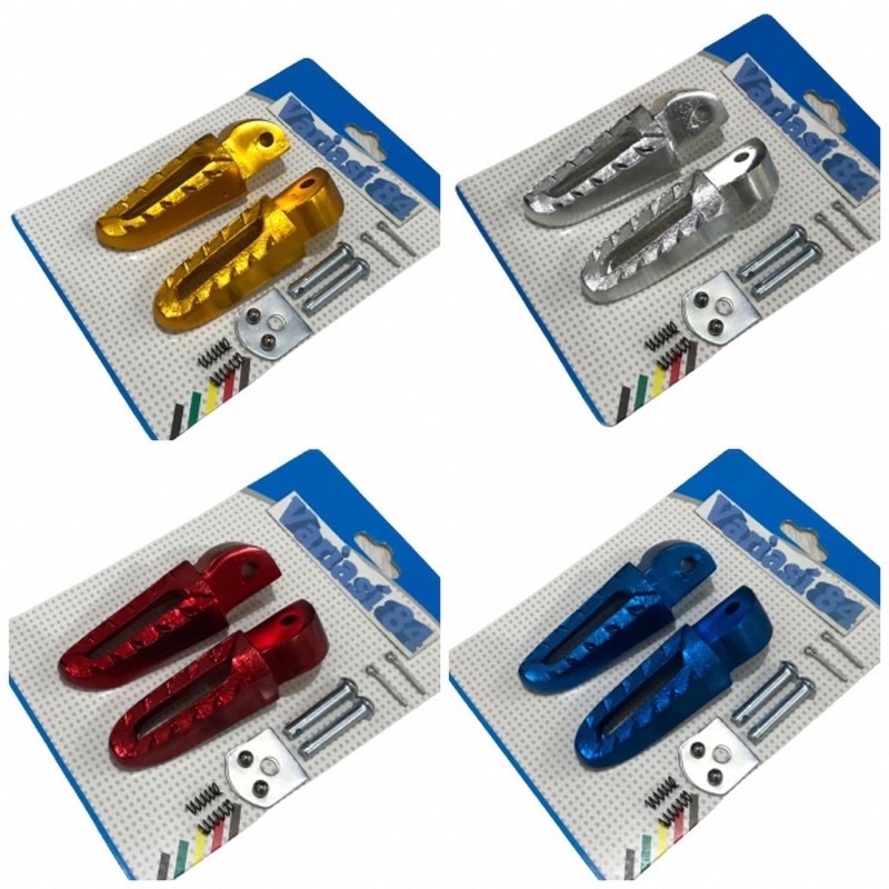 Rear Step Color cnc universal Honda beat Vario footstep Color | Shopee ...