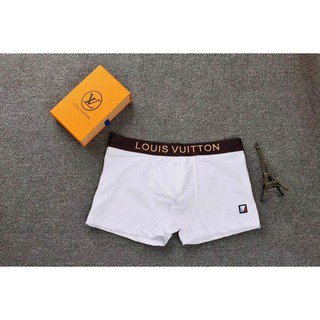 5Pcs Louis Vuitton Men's Underwear Cotton Boxers Turnks Briefs
