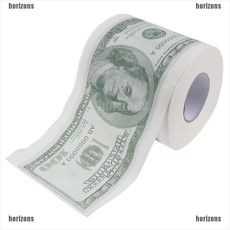 HG One Hundred Dollar Bill Printed Toilet Paper America US Dollars