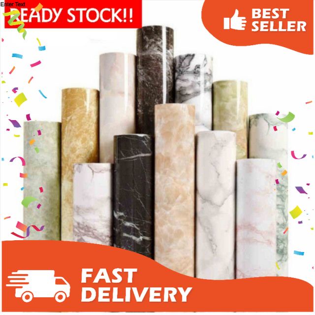 DIY MARBLE WALLPAPER CABINET ( 60cm x 5 meter) | Shopee Malaysia