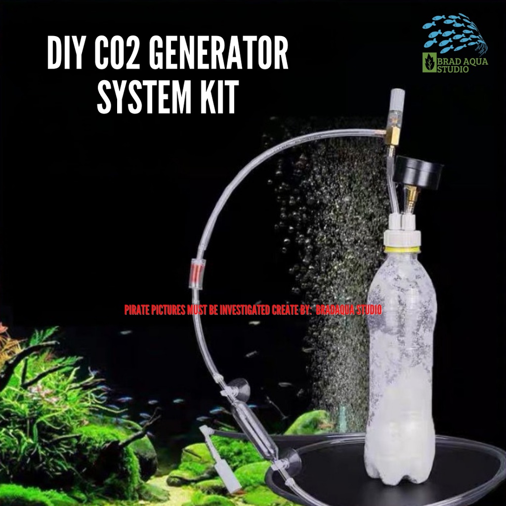 AQUARIUM DIY CO2 Generator System Kit Accessories Shopee Malaysia