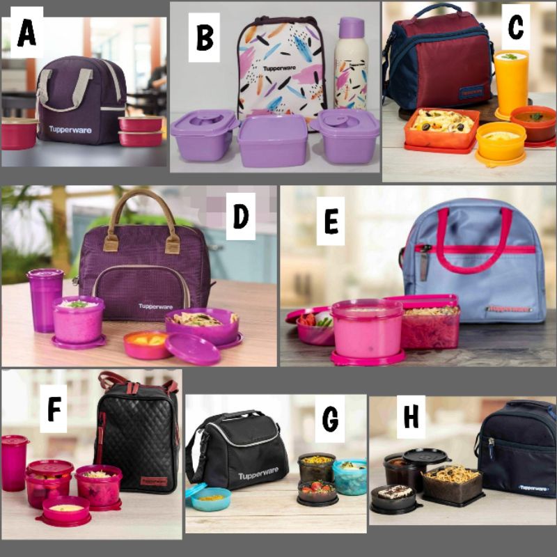 Tupperware Elegant new classic urban chic his her sling executive lunch