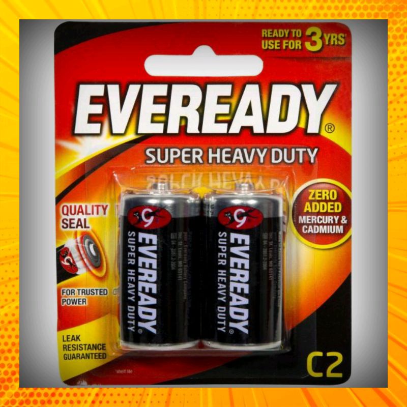 Eveready C2 Super Heavy Duty 2s | Shopee Malaysia