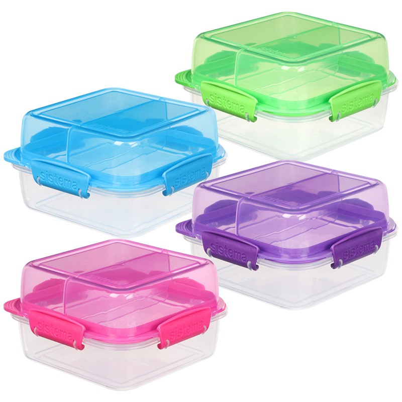 Sistema To Go 1.24L Lunch Stack - Assorted Colours | Shopee Malaysia