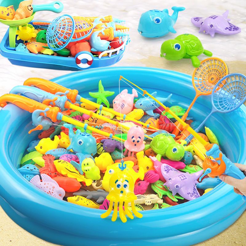 🔥 Magnetic Fishing Toy for Kids Family Game Permainan Memancing