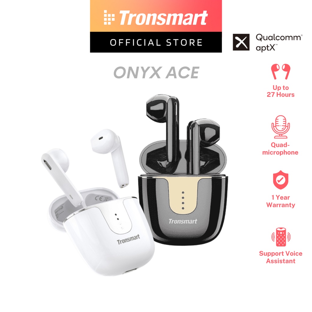 Tronsmart Onyx Ace TWS aptX True Wireless Bluetooth 5.0 Earphones Earbuds Answer Call Voice Assistant TWS Earbuds