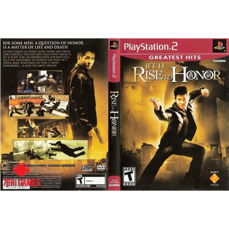 Jet li rise to best sale honor ps2