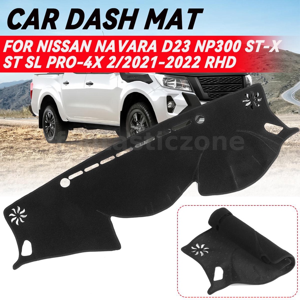 Car Dash Mat Pad DM1603 For Nissan Navara D23 NP300 STX ST SL PRO4X 2