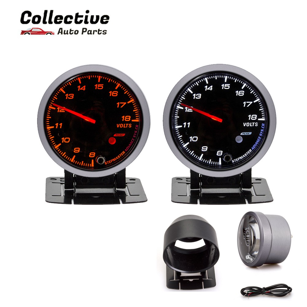 62mm DA Gauge Meter 2 Colour White & Red ( Water temp / Air fuel ratio