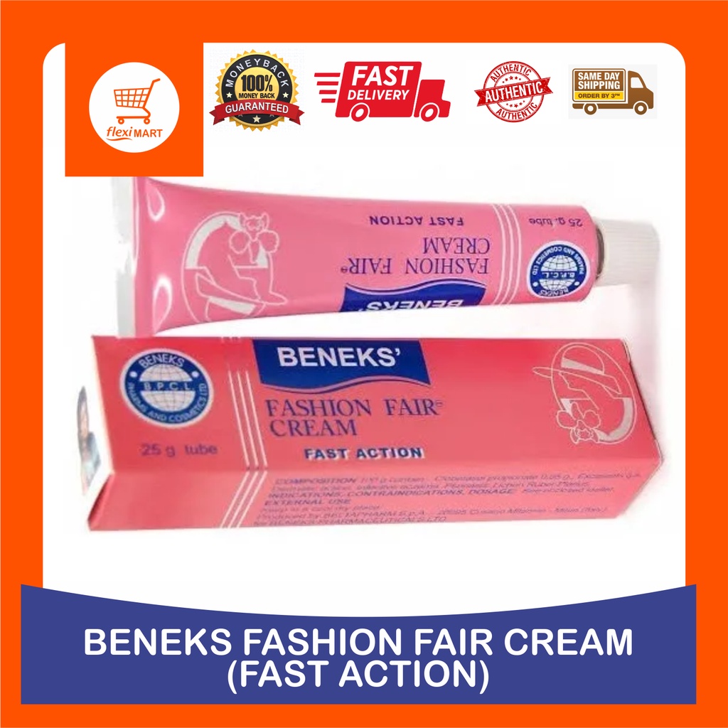 BENEKS FASHION FAIR CREAM FAST ACTION 25g Shopee Malaysia