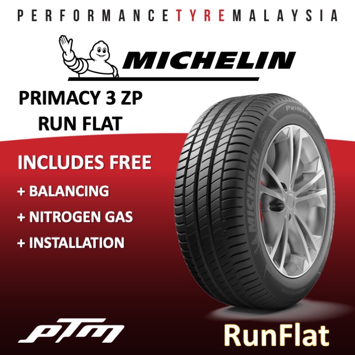 Michelin run on sale flat tires