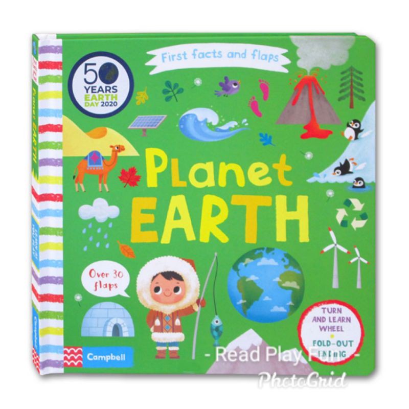First Facts and Flaps Book - Planet Earth (Over 30 Flaps) | Shopee Malaysia